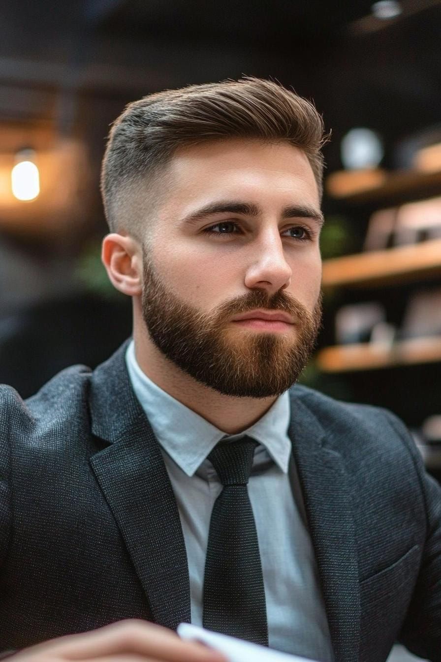 Beard micropigmentation KM Orgatonics