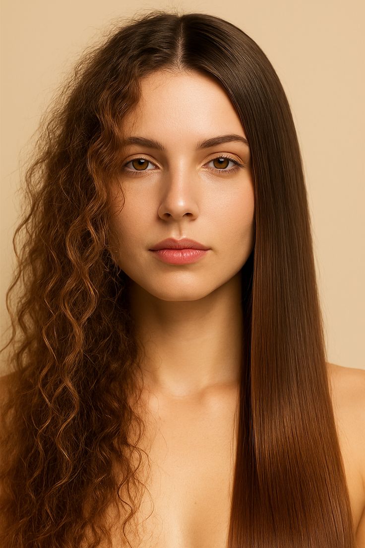 Silky Smooth Hair Texture