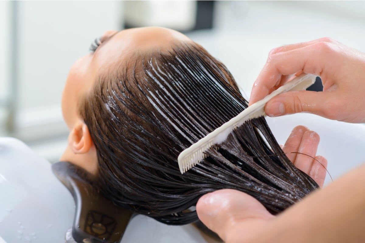 Before-After Hair Transformation