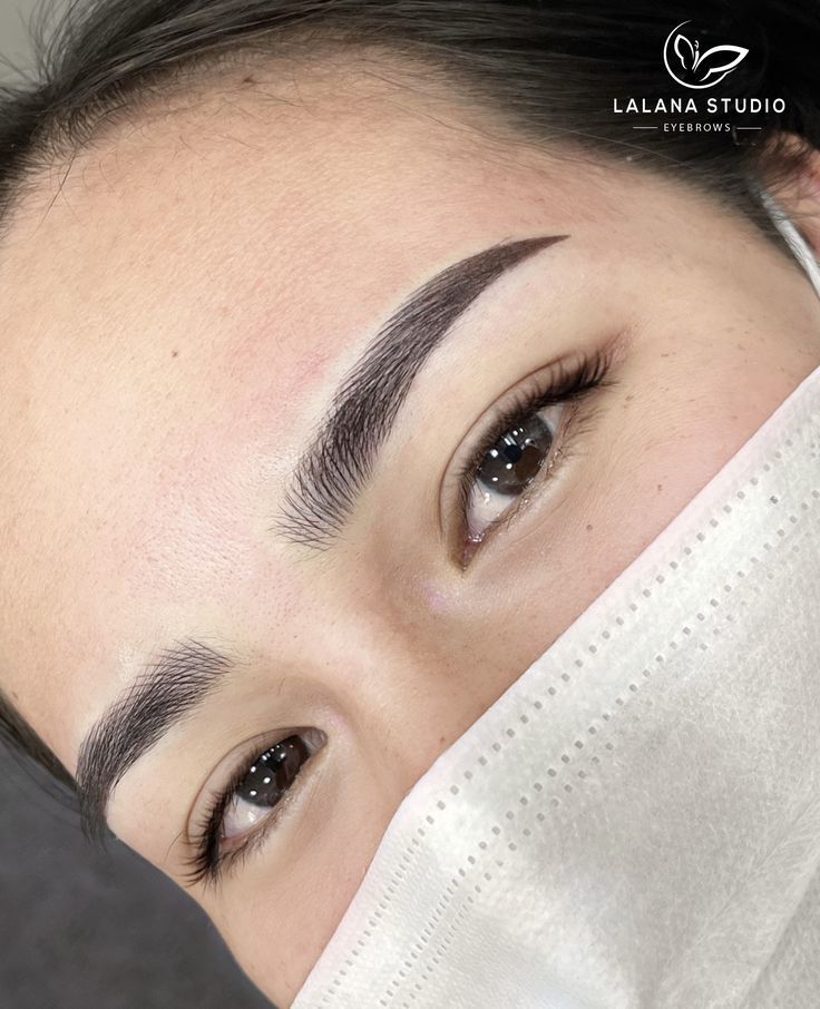 Brow Transformation - Hybrid Brows Enhancement Result