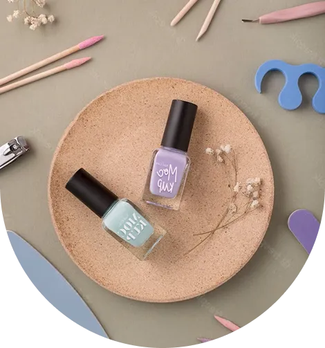 Luxury manicure setup