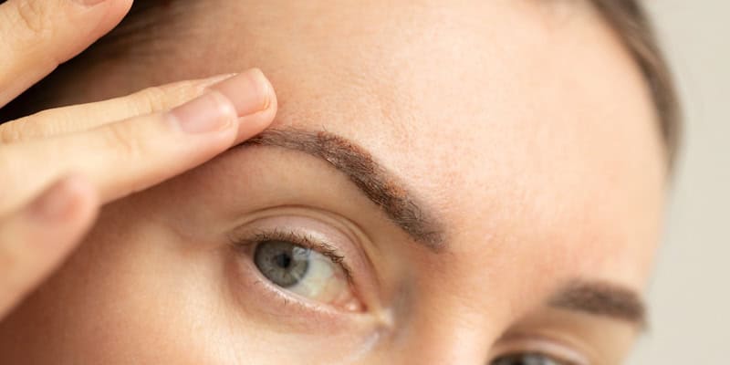 Microblading Treatment at KM Orgatonics Gorakhpur